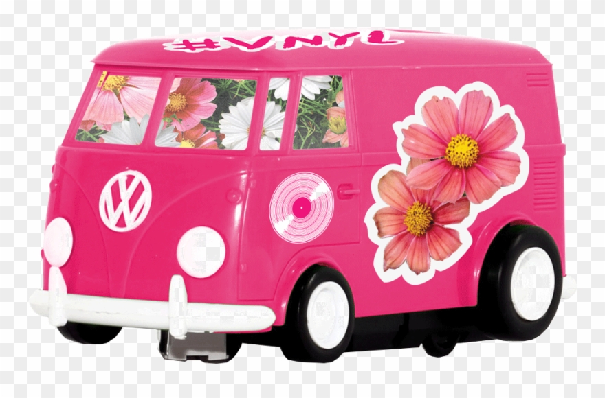 Vw Bus Record Player - Soundwagon Clipart