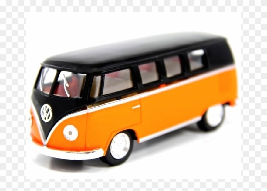 Vw Bus Toy - 1962 Volkswagen Classical Bus Black Top Kt5376 Clipart