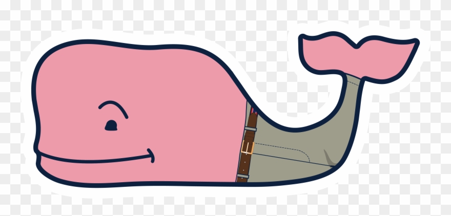 Whale In Pants - Vineyard Vines Clipart