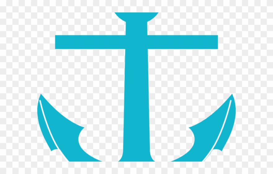Welcome Clipart Anchor - Teal Anchor Clip Art - Png Download