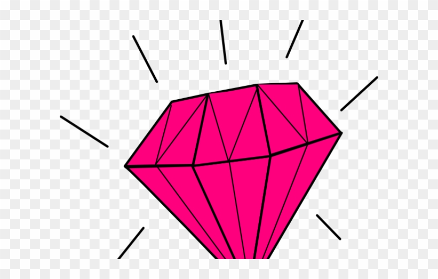 Diamond Clipart Dimond - Pink Png Clip Art Transparent Png
