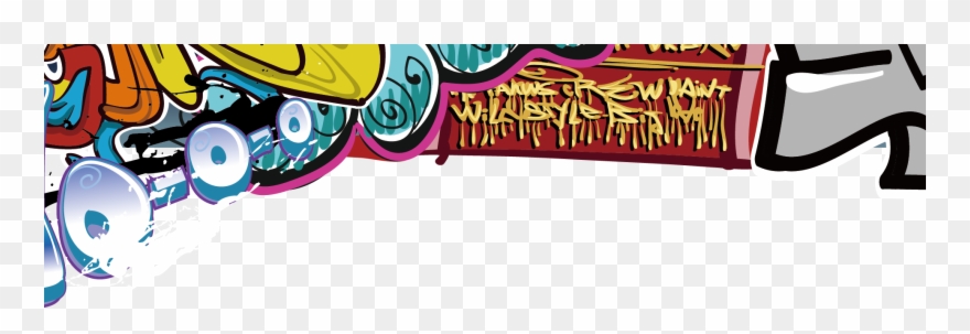 Paper Graffiti Mural Room Foreign Tide Text - Foreign Mural Clipart