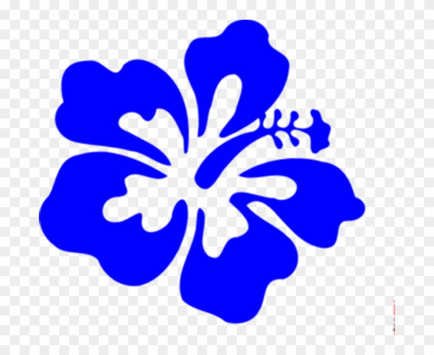 Clipart Of Hawaii, Hawaiian And 4 Flower - Hibiscus - Png Download