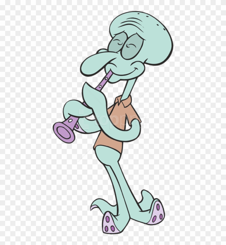 Free Png Download Squidward Tentacles Spongebob Clipart - Squidward Clipart Png Transparent Png