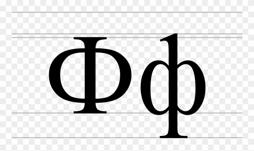 Golden Ratio Phi Tattoo Clipart