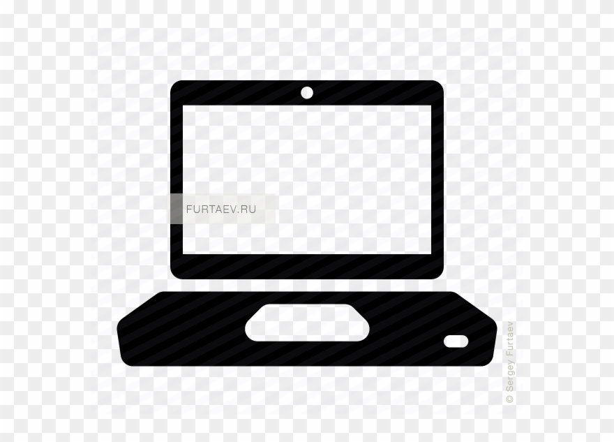 Vector Freeuse Download Icon Of Notebook - Netbook Clipart