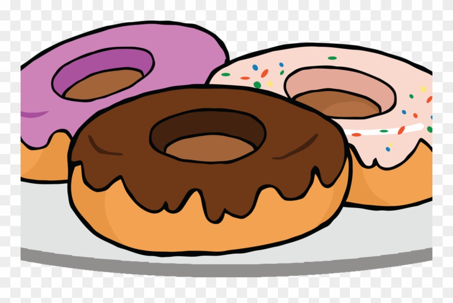 Donuts And Coffee Clip Art - Png Download