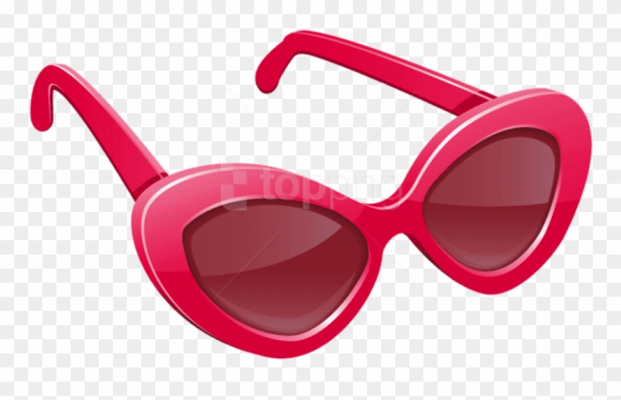 Free Png Download Pink Sunglasses Clipart Png Photo - Oculos De Sol Vermelhos Transparent Png