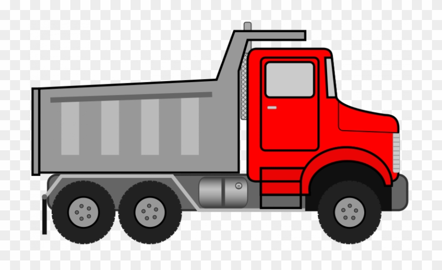 Trucks Transportation Truck Black And White Clip - Truck Clipart - Png Download
