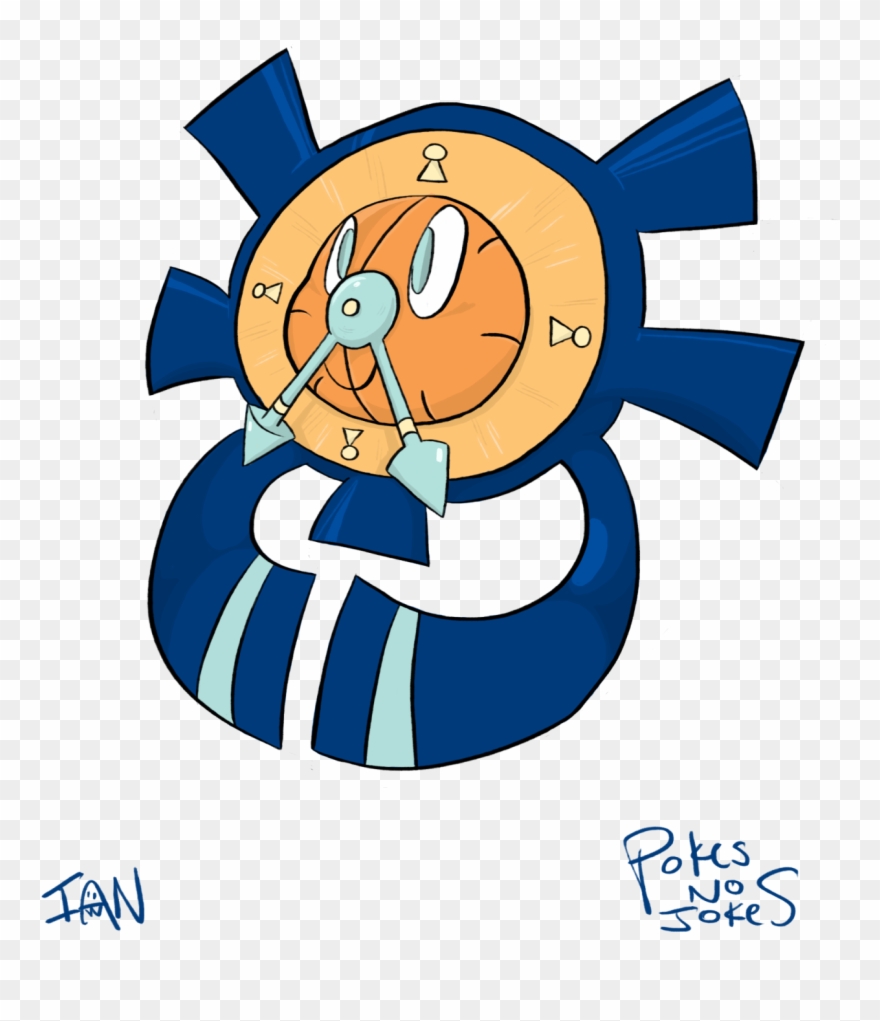 Clockial Psychic This Pokemon Knows All Knowledge Of Clipart
