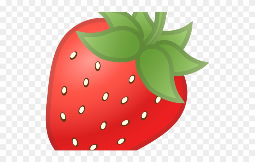 Emoji Clipart Strawberry - Transparent Background Strawberry Emoji - Png Download