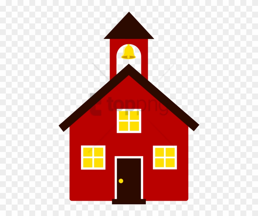 Free Png School Png Png Image With Transparent Background - School House Clip Art