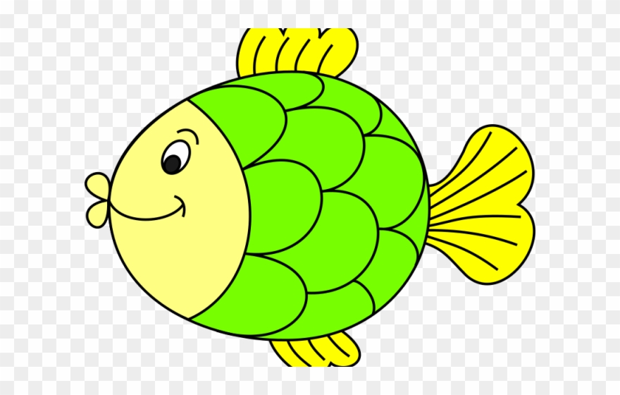 Original Clipart Colour Fish - Coloured Pictures Of Fish - Png Download