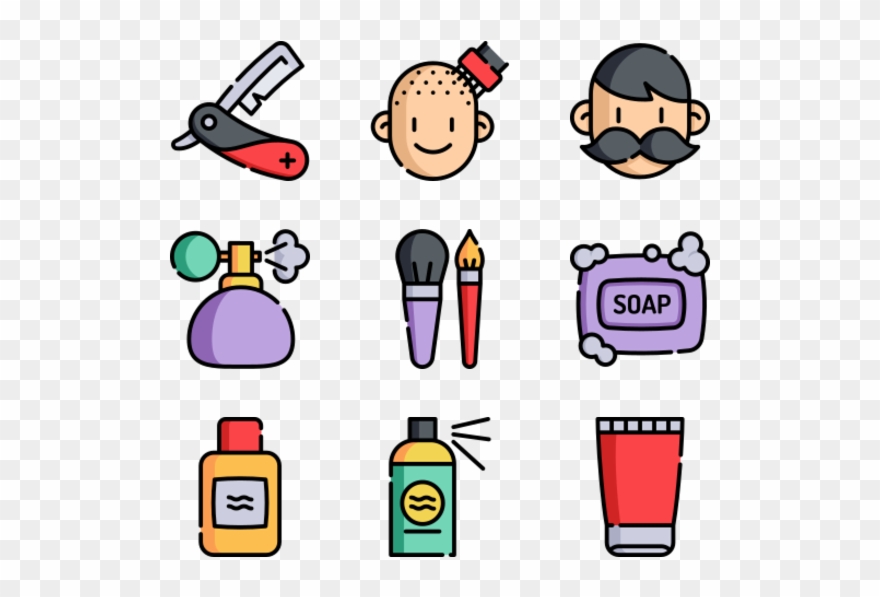 Hairdressing And Barber - 80s Png Clipart