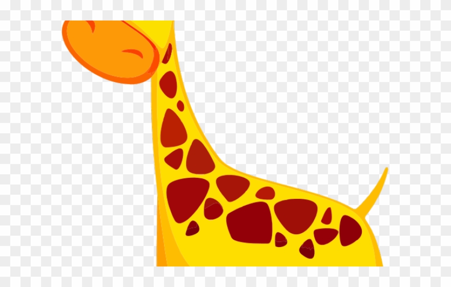 Giraffe Clipart Baby Girl - Cute Giraffe Cartoon Png Transparent Png