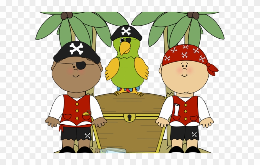 Pirate Clipart Number - Cute Pirate Clip Art - Png Download
