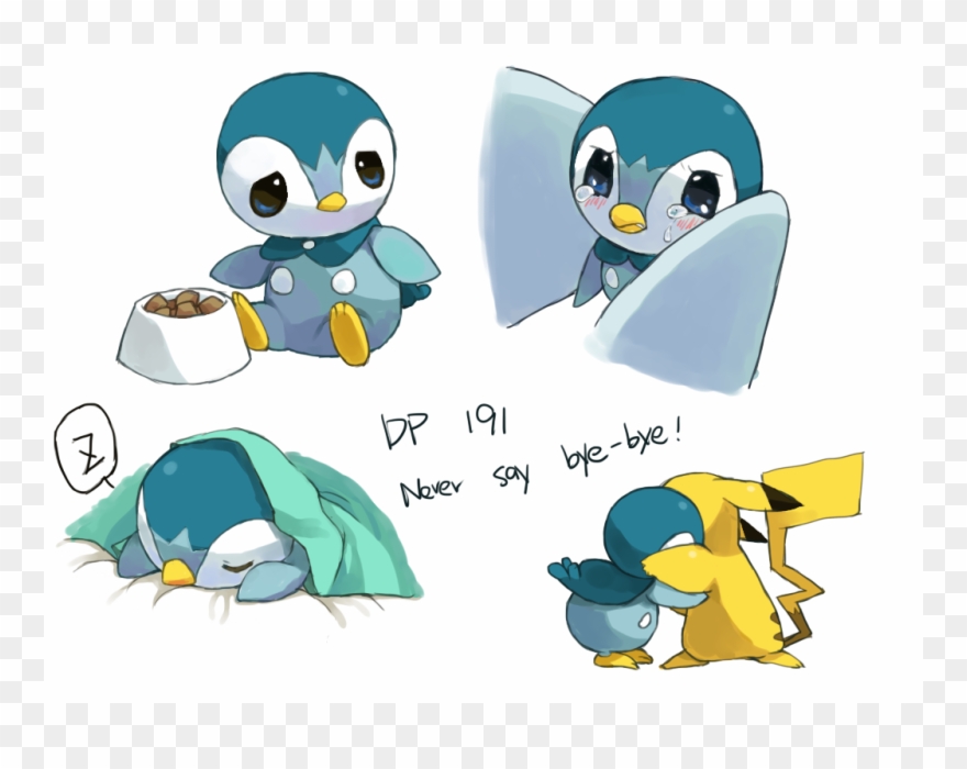 Pokemon Clipart Piplup - Sad Piplup - Png Download