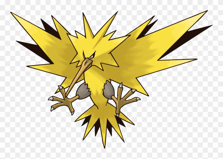 Pokemon - Pokemon Moltres Vs Articuno Vs Zapdos Clipart