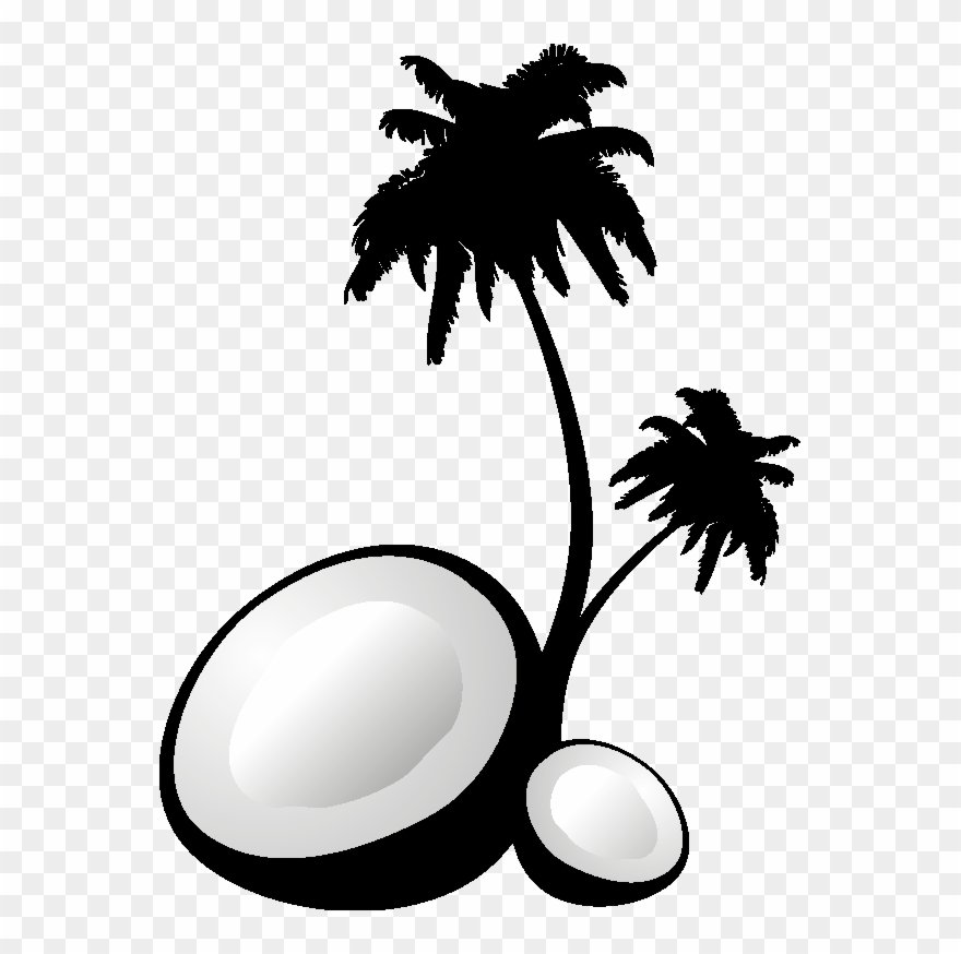 Palm Tree Set Png - Island Time Clipart