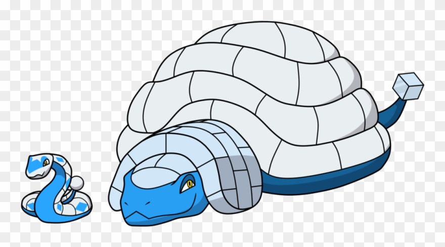 Igloo Clipart Man - Igloo Turtle Fakemon - Png Download