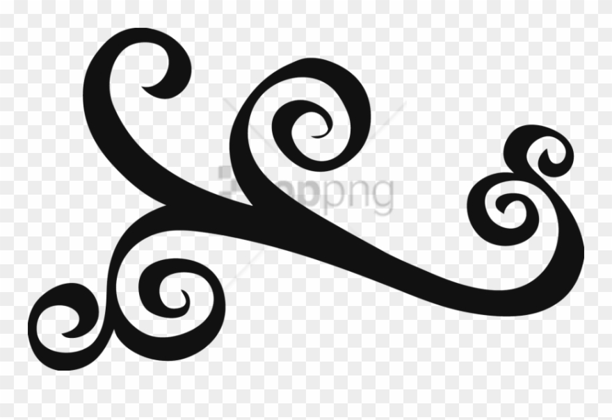 Free Png Swirl Line Design Png Png Image With Transparent - Swirl Clipart