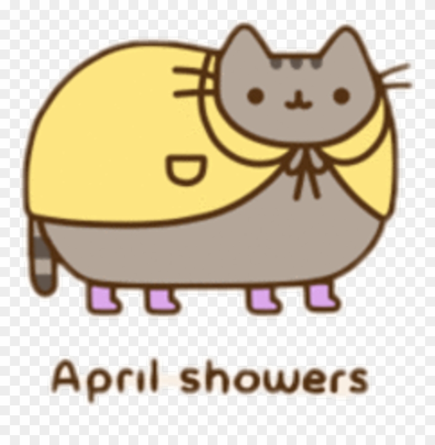 #cute #pusheen #cat #april #sticker - April Fools Day Pusheen Clipart