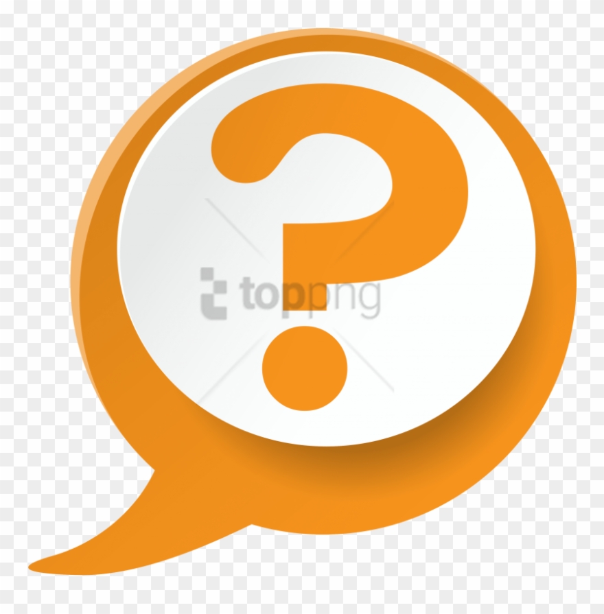 Question Marks Icon Transparent Background Clipart