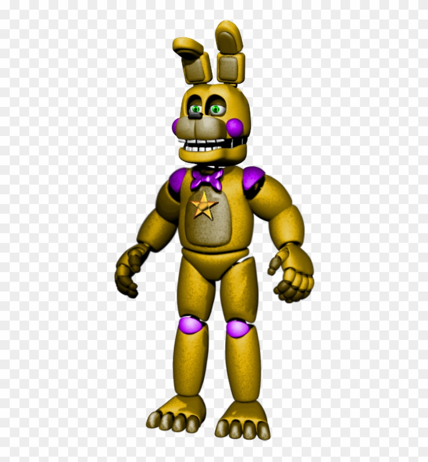 Fredbear's Family Diner Fredbear , Png Download - Fnaf Rockstar Springbonnie Clipart