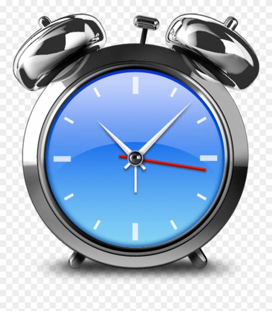 Digital Alarm Clock Png - Android Clock App Icon Clipart