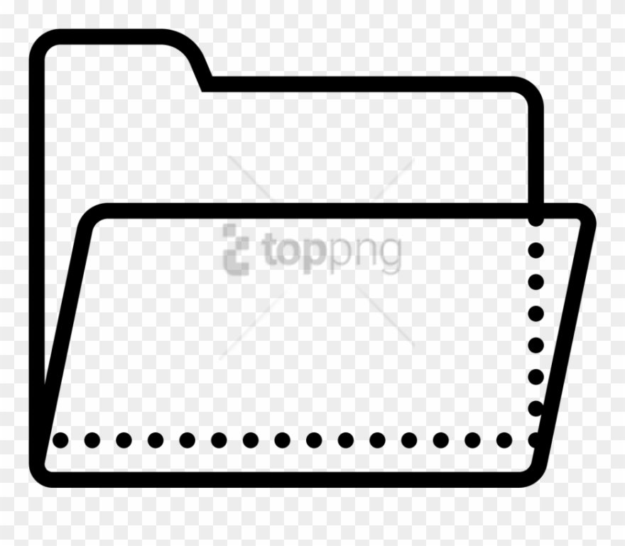 Free Png The Open Folder Icon For Pc Clipart