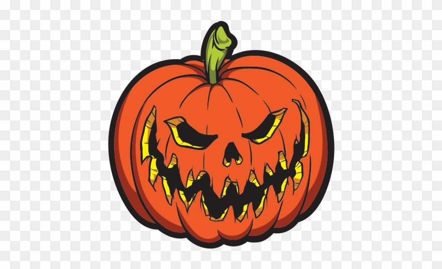 Evil Pumpkin Png - Scary Pumpkin To Print Clipart