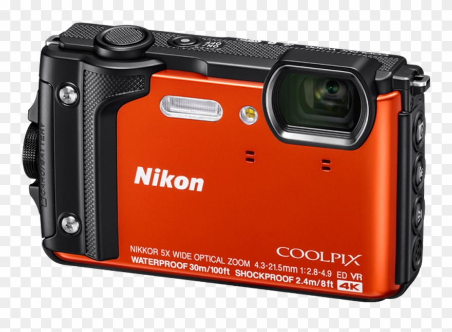 Camera Clip Extra - Coolpix W300 Png Transparent Png