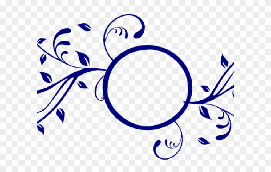 Flourish Clipart Leaf - Transparent Wedding Monogram Vector - Png Download