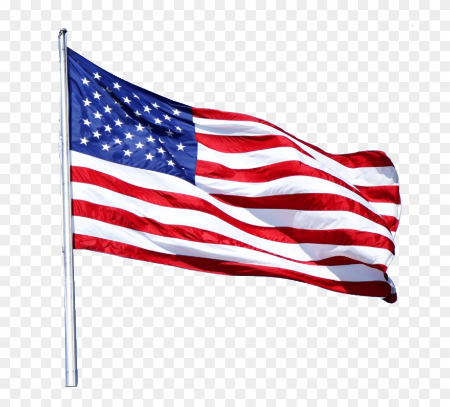 Usa Flag Png Clipart