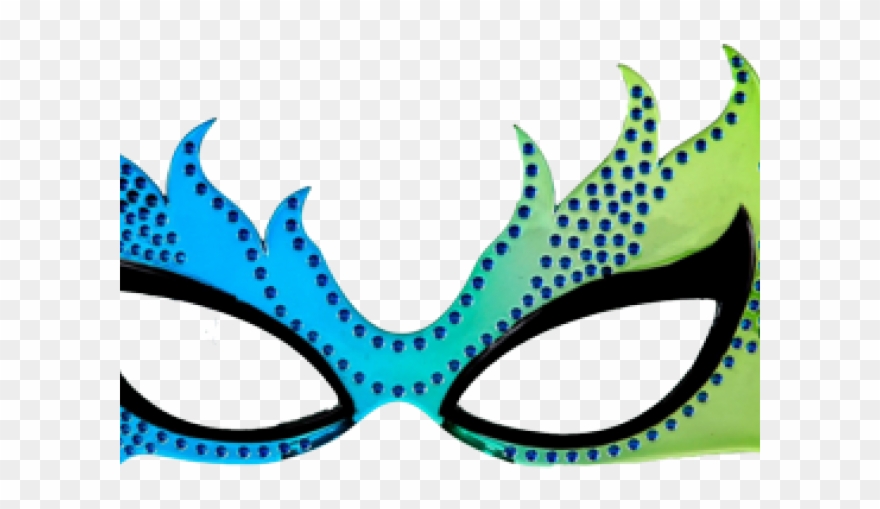 Carnival Mask Clipart Transparent - Purim Mask Clip Art - Png Download