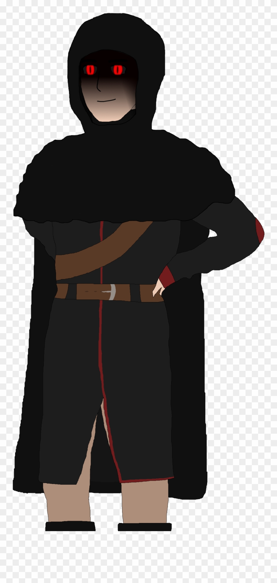 Simple Cloak - Standing Clipart