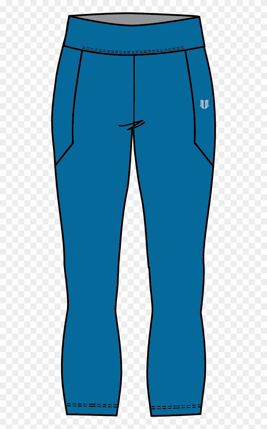 Aztec Perimeter Capri 20" Clipart