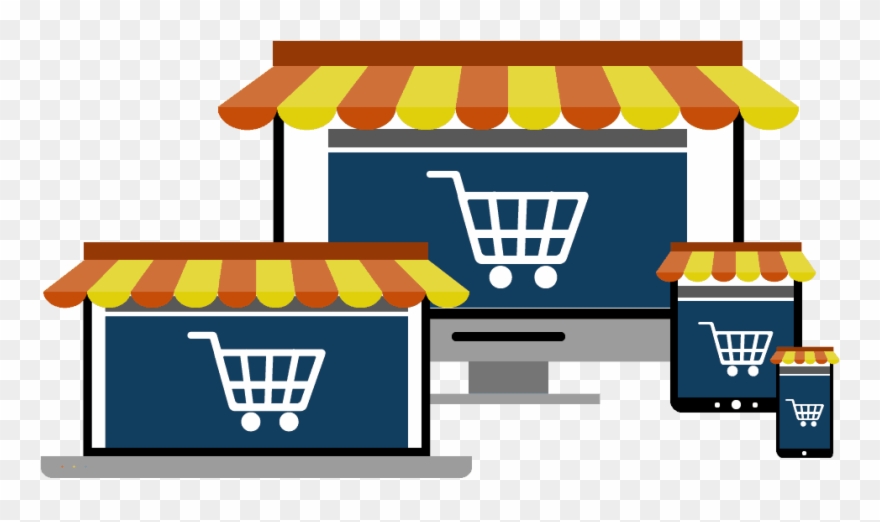 Responsive Online Store Clipart