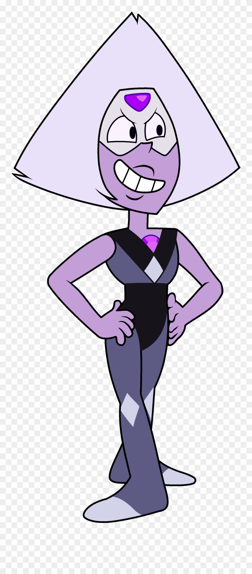 Amethyst Transparent Peridot - Steven Universe Amethyst Peridot Clipart
