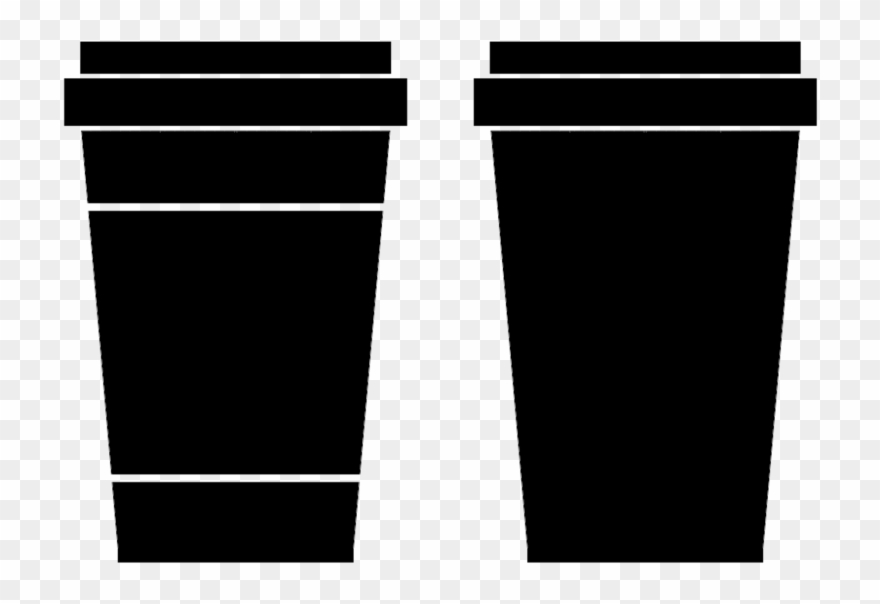 Coffee Cup Tea Satanic Take Out Cafe - Starbucks Coffee Cup Silhouette Clipart