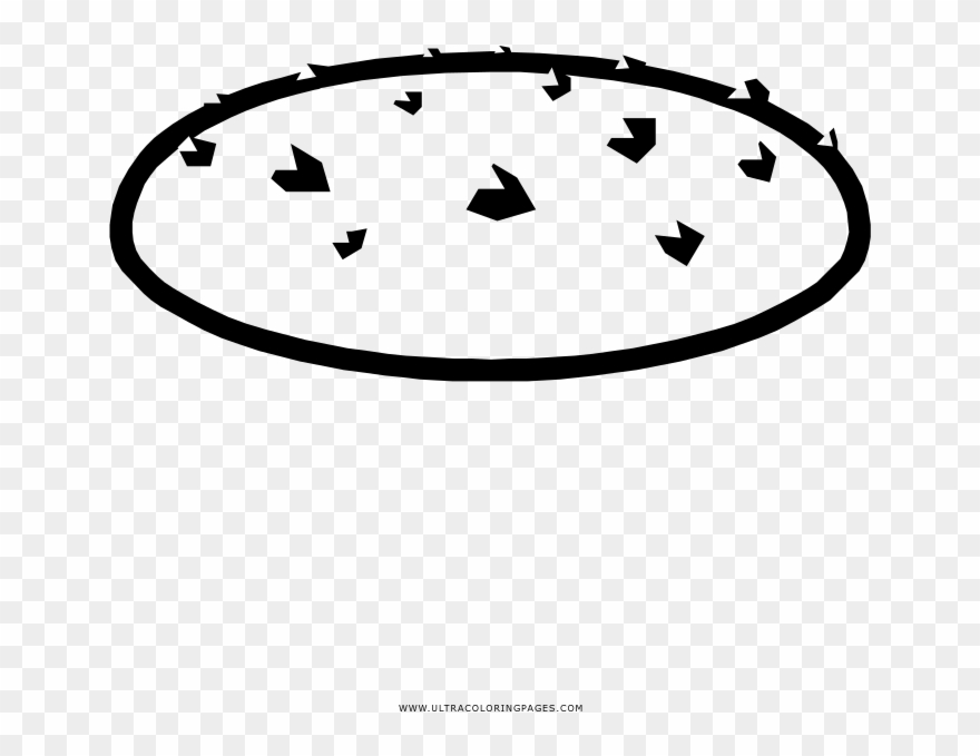 Cookie Coloring Page - Dibujos Para Colorear De Galletas Clipart