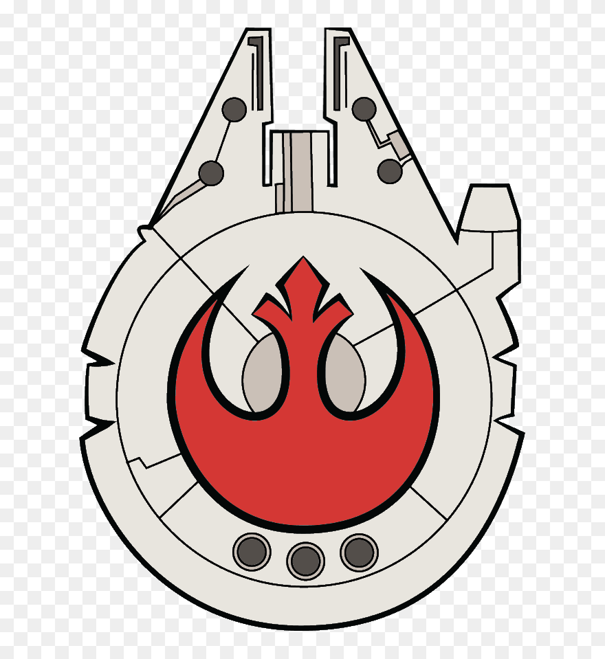 Photo Millenium Falcon Rebel 01 Zpsdnewbuhx - Millennium Falcon Rebel Logo Clipart