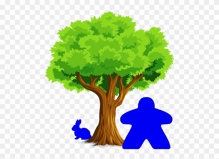 Ecología Y Juegos De Mesa - Clipart Tree - Png Download