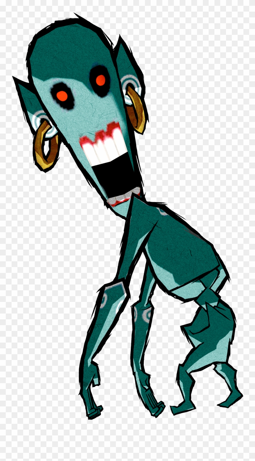 Top 10 Creepiest Or Weirdest Moments In Gaming - Zelda Wind Waker Momie Clipart