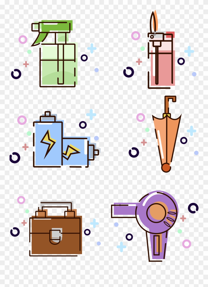 Mbe Daily Necessities Set Pictures Cartoon Png And Clipart