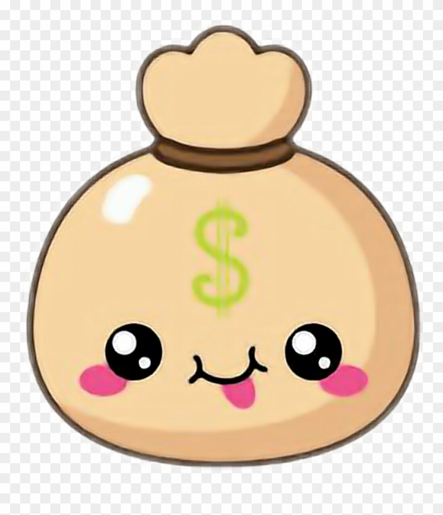 Dinero Sticker - Cartoon Clipart