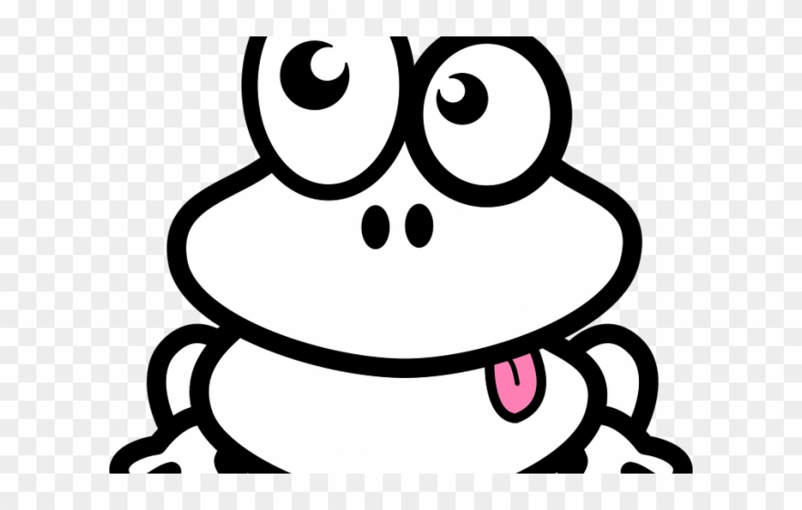 Toad Clipart Vector - Frog Cartoon Drawing - Png Download