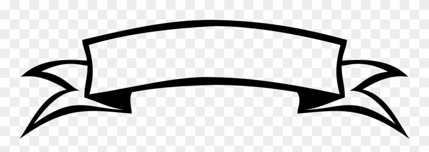 Ribbon Banner Png Hd - Transparent Background Banner Clipart