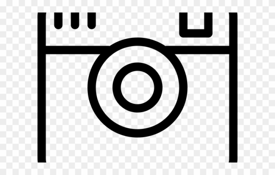 Instagram Clipart Ikon - Social Media Outline Transparent - Png Download