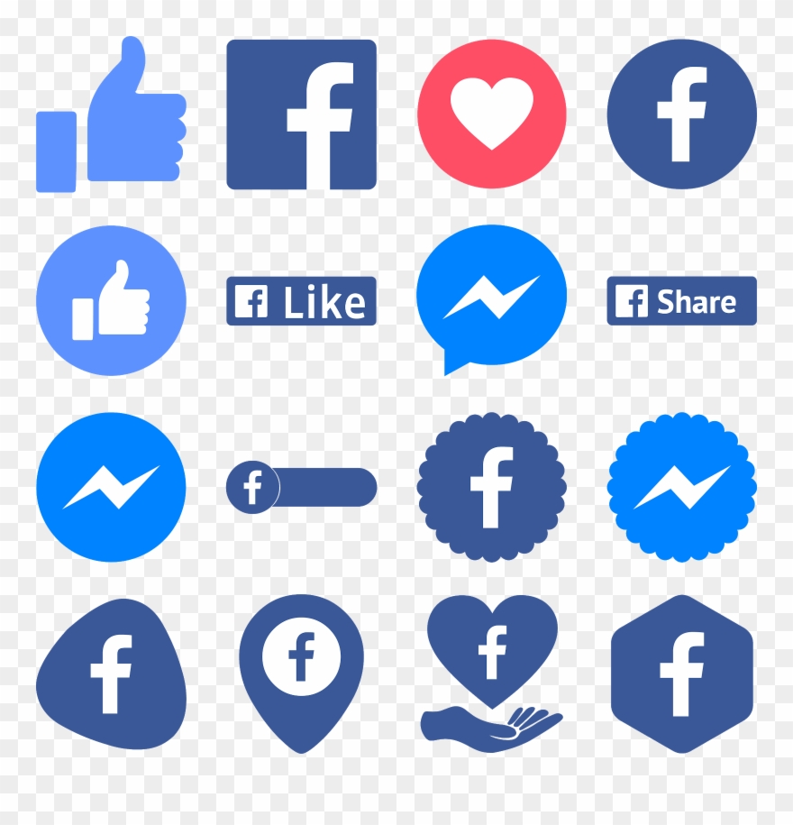 Download Icons Facebook Messenger Transparent Background - Emoticon F De Facebook Clipart